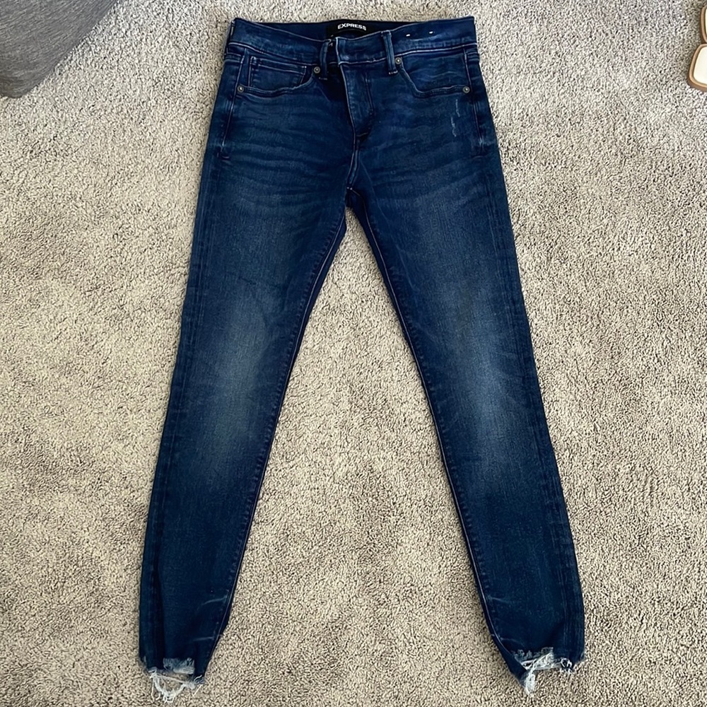 Dark wash jeans